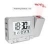 Projection Alarm Clock Digital Table Clock with Thermometer Hygrometer Display