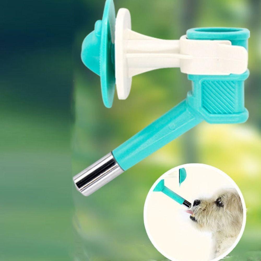 Non Slip Cat Water Dispenser Nozzle Leak-Proof Pet Hanging Feeding Device  Pet
