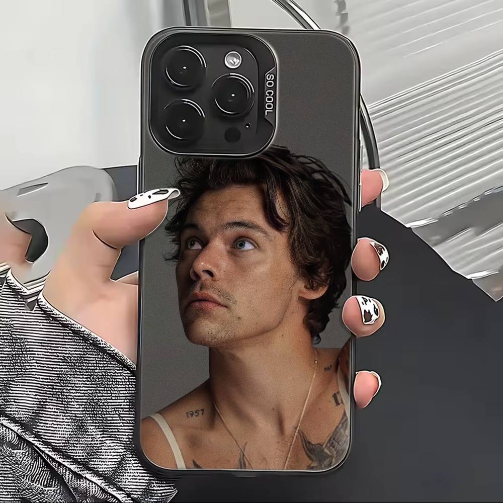 

Чехол для телефона H-HaRRy Music S-Styles для iPhone 17,16,15,14,13,12,11 Plus,Pro Max,XS,Цветной Серебристый Черный Чехол iPhone17ProMax