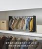 Yamazaki Jitsugyo 6128 Hat Storage Stand Black Approx. W40.5-70 X D15 X H37cm Tower Hat Rack Prevents Deformation