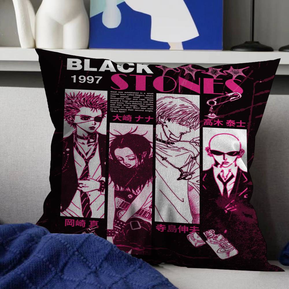 Anime NANA Pillow Anime Pillow Sofa Bed Head Pillow Cover Cushion Cover 45x45 cm Fashion