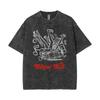 Limited Hole Courtney Love Vintage Gewaschene T-Shirts Herren Damen Alternative Grunge Rockband T-Shirt Übergroße T-Shirts Streetwear