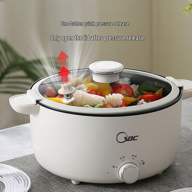 Smart Multifunctional Electric Pot with Steamer