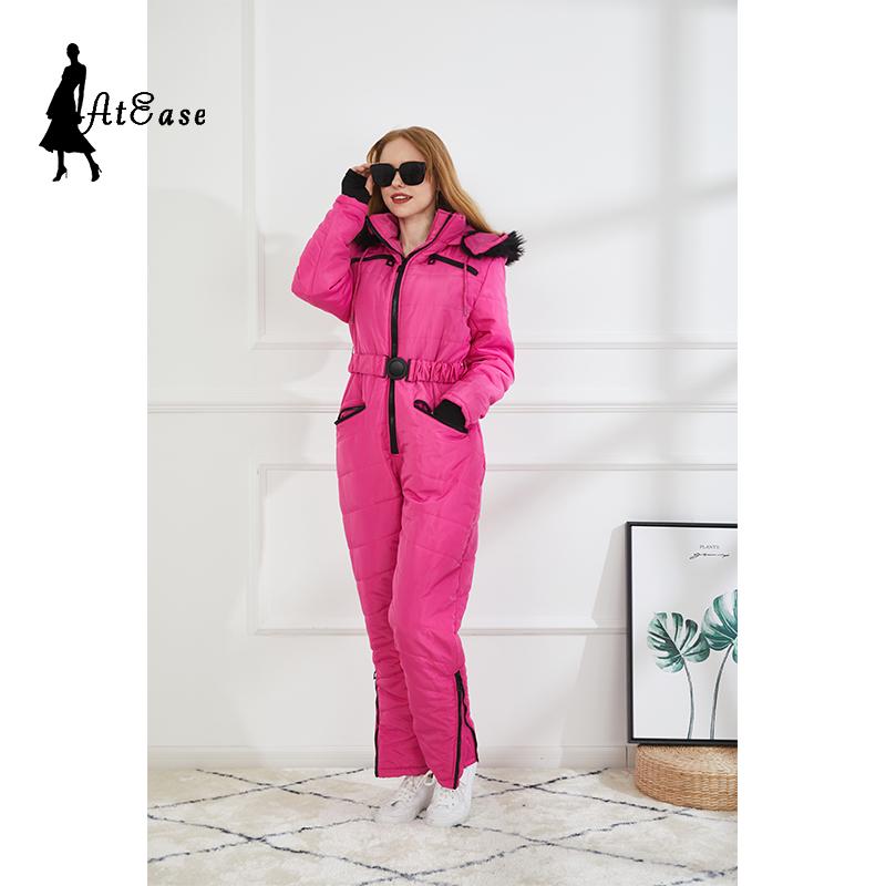 Donna Ski Climb Jumpsuit Cappotto imbottito in cotone Caldo Casual Con  cappuccio Romper Zipper Up Lady Ski Suit Inverno acquista in modo economico  — spedizione gratuita, recensioni reali con foto — Joom