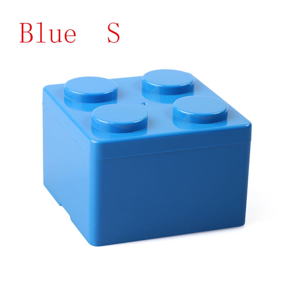 New Creative Storage Box Building Block Shapes Plastic Storage Case Saving Space Superimposed Desktop Handy Office House Keeping