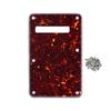 FLEOR 1pc ST Guitar Pickguard Tremolo Cavity Cover Guitar Back Plate Backplate with Screws for FD ST