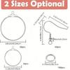 220pcs Earring Making Kit, 60pcs Earring Hooks, 100pcs Open Jump Rings And 100pcs Round Beaded Hoop Earrings Supplies
