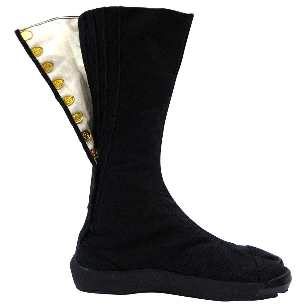 Air Jog III Air Tabi with 12 Kohaze Tabi Marugo (Black) Socks, Co., Ltd. (Size 26.0cm)