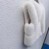 New Women's Versatile Imitation Fox Fur Vest Plush Vest Fashion Casual Fluffy Jacket