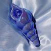 4.3" Seashell Design Magic Handmade Borosilicate Glass Pipe
