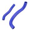 2 Stück Silikon-Kühlerschlauch-Kit Dicht Auslaufsicher Ersatz Für Arctic Cat DVX‑400 2007 bis 2008 Blau