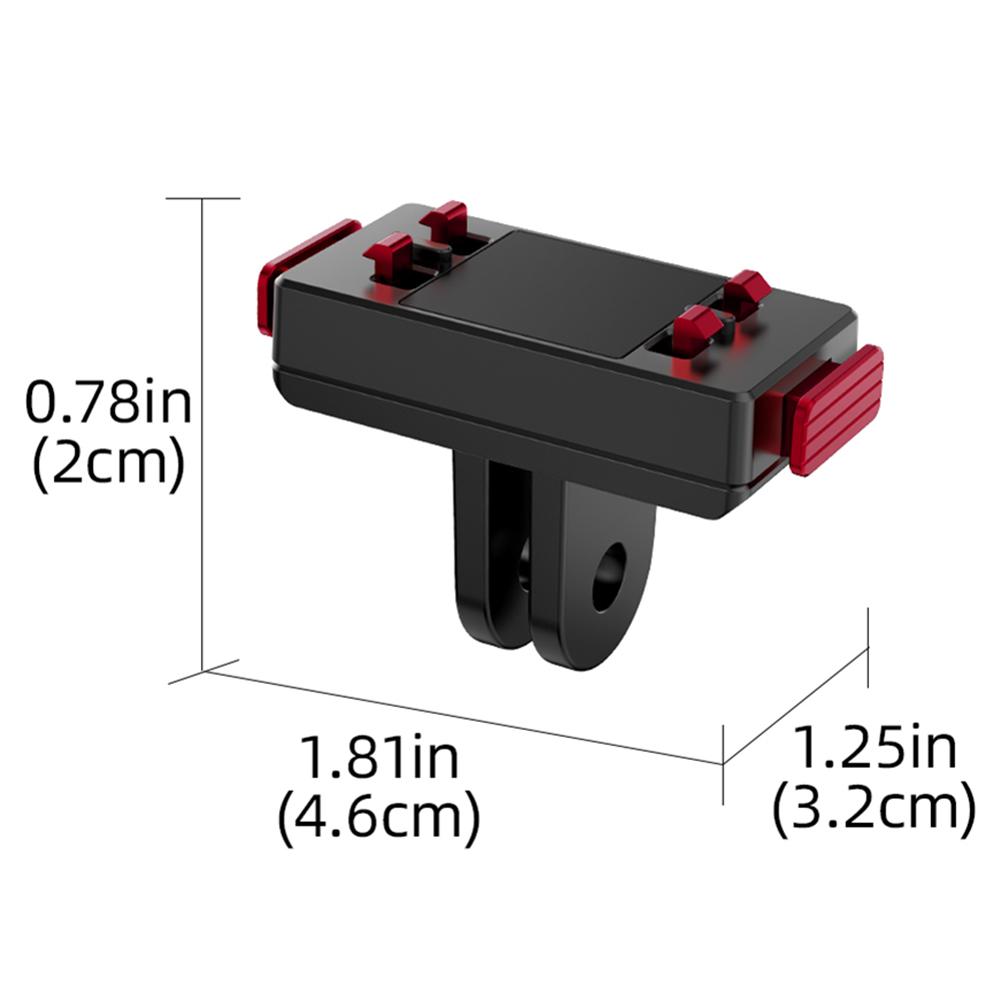 Magnetische Blitzschuh-Schnellwechsel-Adapter-Montageplatte Ständerhalter für Insta360 Ace Pro 2/Ace Pro/Ace Actionkamera