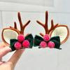 1Pair Cute Elk Horn Christmas Hairpin Antler Hair Accessories Hair Clips  Christmas Decor