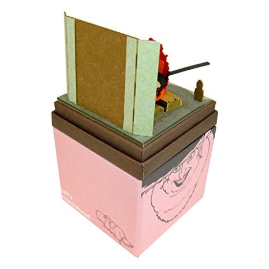 Sankei Studio Ghibli Mini Moving Castle Kalcifer a slanina a vejce Papírové řemeslné vytí bez měřítka MP07-33