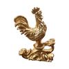 Chicken Figurine Cock Sculpture Desk Ornament Feng Shui Decor Rooster Statue for Anniversaries Party Hotel Housewarming