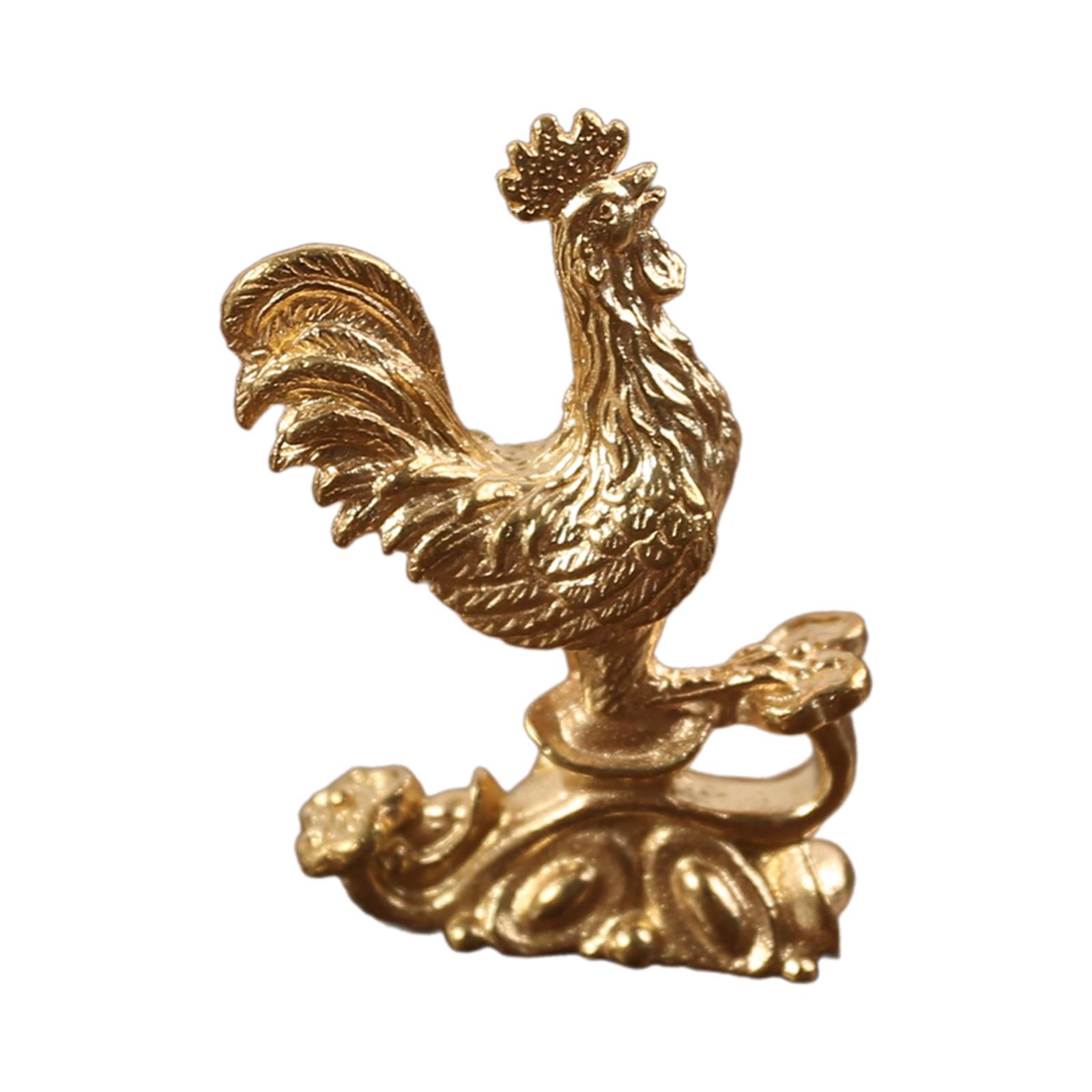 Chicken Figure Rooster Sculpture, Chicken Sculpture Animal Statue, Rooster