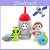 Space Monkey Stuffed Animal With Pp Cotton Filling For Parent Child Interactive Gift