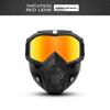 One-piece Harley Goggles Mask Motorcycle Splash-proof Windproof Mask Outdoor Off-road Tactical Eye Protection Glasses Mask