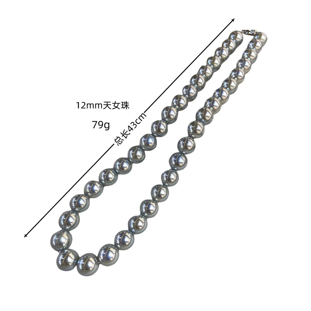 12Mm Tiannu Bead/Bead Necklace Unique Niche Handmade
