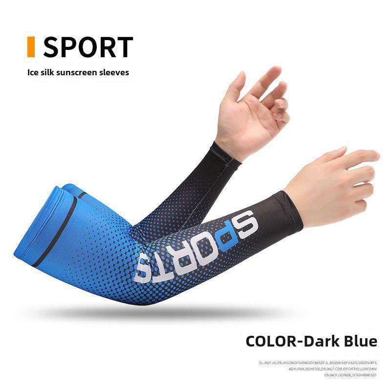 Ice Silk Gradient Sun Protection Sleeves for Men & Women - UV Protection for Outdoor Activities