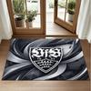 Tappeto in Velluto Cristallo Design Calcio VfB Stuttgart Tappetino Decorativo Morbido per Ingresso Camera da Letto
