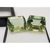 Natural Bi-Color Tourmaline Cushion For Earrings 14+ Ct Pair Fabulous Gemstone