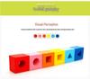 Kids' Educational Wooden Shape Stacking Blocks - Toddler Learning Toy