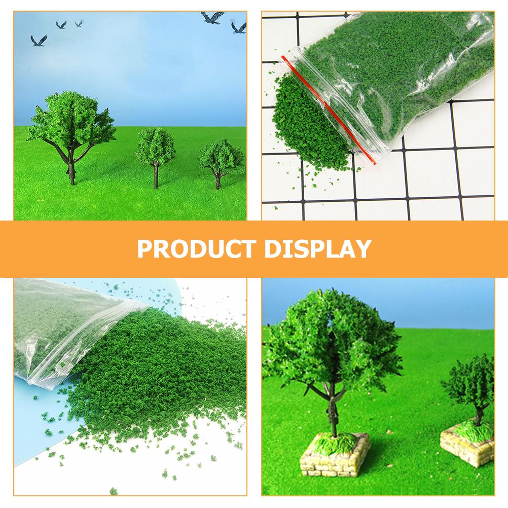 Fomiyes Bonsai Tree Train Table 3 Bags Artificial Grass Scatter Flock Powder Miniatures Model