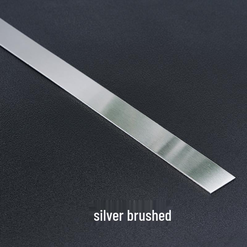 Self-Adhesive Stainless Steel Skirting & Decorative Wall/Ceiling Strip