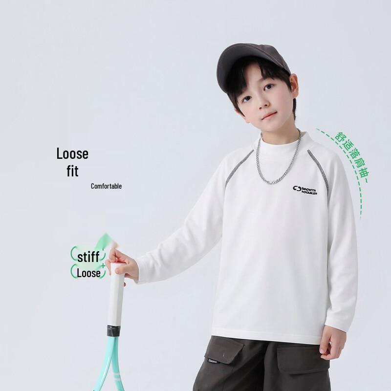 YOYOFAIRY Boys' Long-Sleeve Cotton T-Shirt