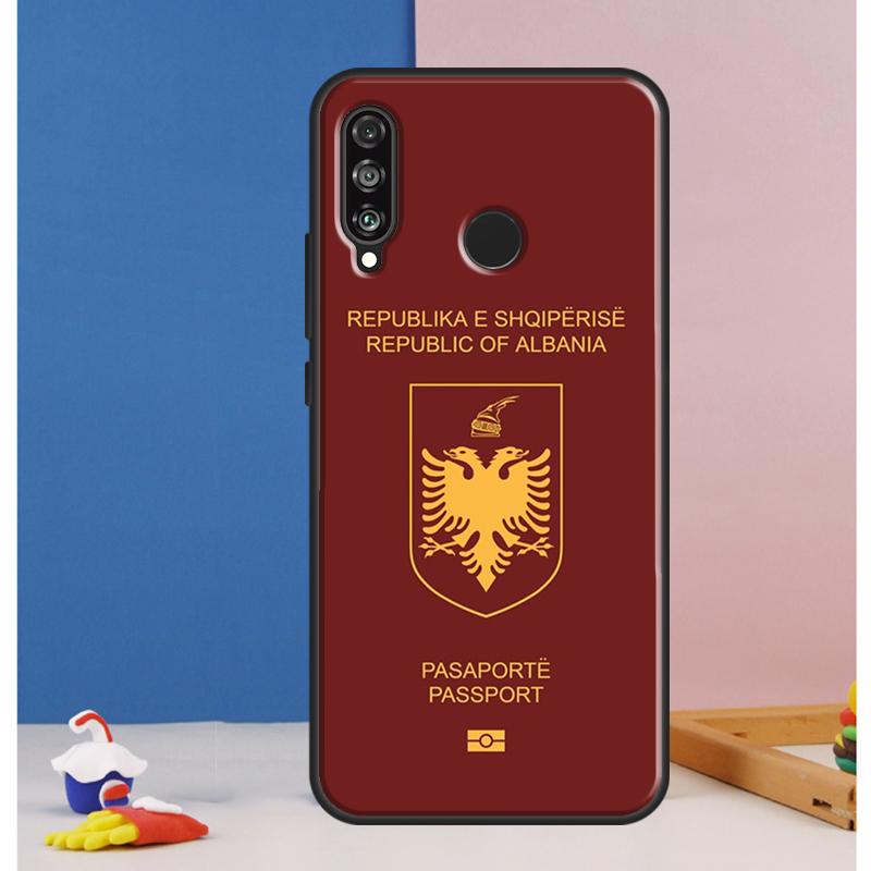 Albania Albanians Flag Case For Huawei Nova 12s 7i 8i 11i 12i 9 10 SE Y73 Y90 Y70 Y72 Y61 Y91 P30 P40 Lite P60 Pro