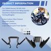 For Honda CB500 Hornet CB 500 2024 2025 Front Motorcycle Wing Spoiler Downforce Aerodynamic Fairing Winglets Carbon