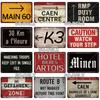 [SQ-DGLZ] Beware Caution Poster Metal Sign Vintage Plaque Tin Sign Plate Wall Room Decor For Bar Club Man Cave Art Painting