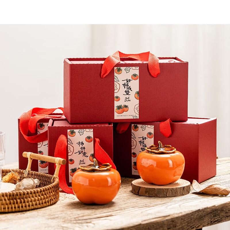 Li Shen Persimmon Scented Candle Gift Set