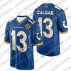Unisex Space Wolves Sports Jersey Shirt Y2K Oversized Game Fan Football Jersey No.6 Print for Daily Street Style
