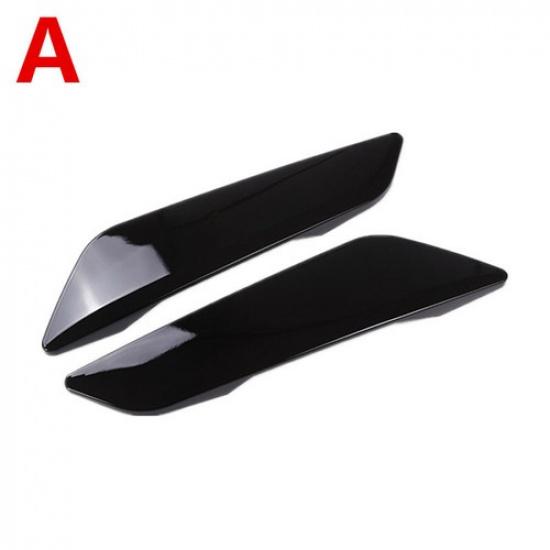 2018 BMW 5 Series G30 For BMW Car Outside Side Wing Air Flow Fender Light Cover | Black | 2 Years Manufacturer Warranty | 2pcs | Adhesive | Right |