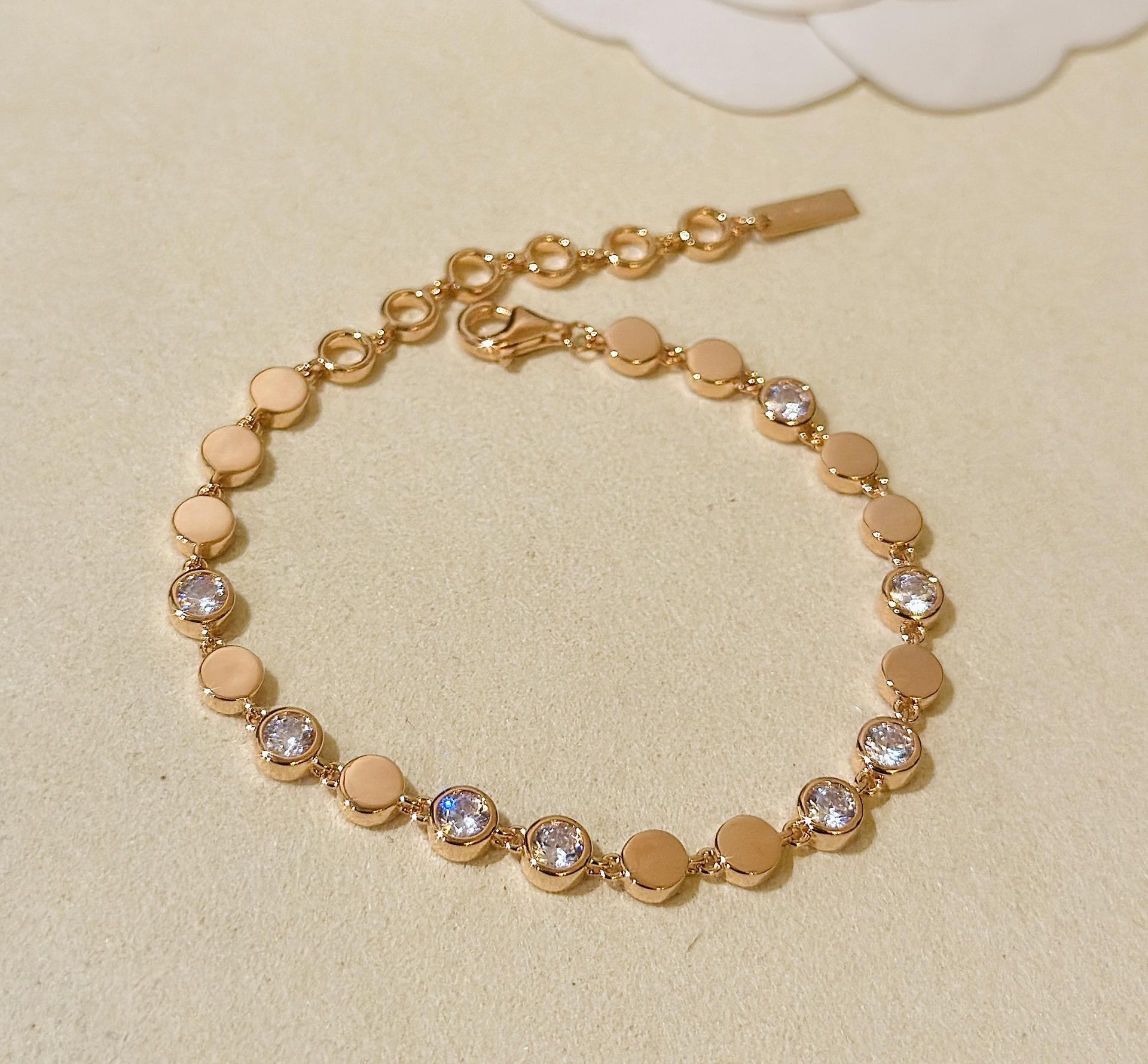 

New Vintage 925 Sterling Silver Bracelets Pave 5a Zirconia Bubble Link Bracelet For Women Luxury Fine Jewelry Christmas Present чорний