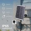 8W Solar Panel for Security Camera for EufyCam/Wyze Cam Micro USB/USB-C/DC5521 Camera Solar Panel Charger 9.8Ft Charging Cable