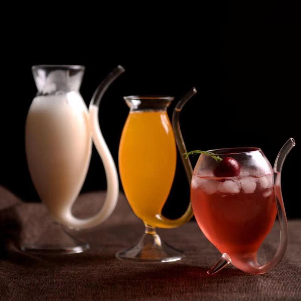 Molekylär Gastronomi Genomskinlig Cocktailglas Juicer Rolig Kreativ Bägare Dryckeskål Champagneglas Hem