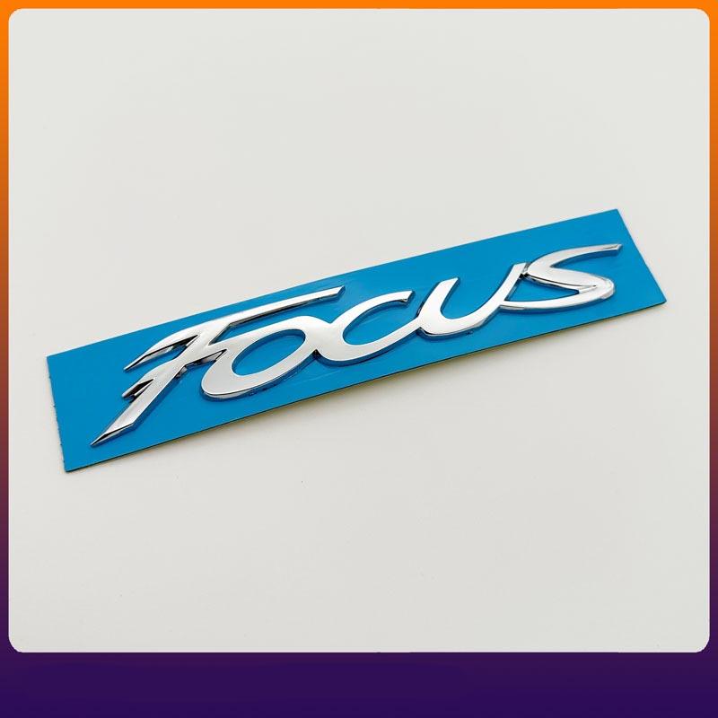GFYB1 Car Styling Letter Emblem ABS Sticker Rear Bumper Trunk Badge Decals For Ford Focus MK1 MK2 MK3 MK4 Accessories