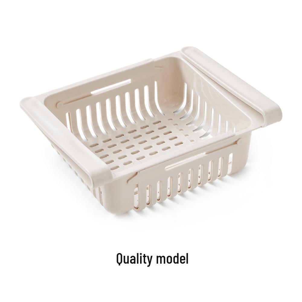 Lohas Adjustable Fridge Storage Basket & Egg Organizer