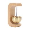 4PCS Shopkeepers   for Door Opening Wooden Magnetic C Shape Door  Ornament for Refrigerator Home Store Restaurant