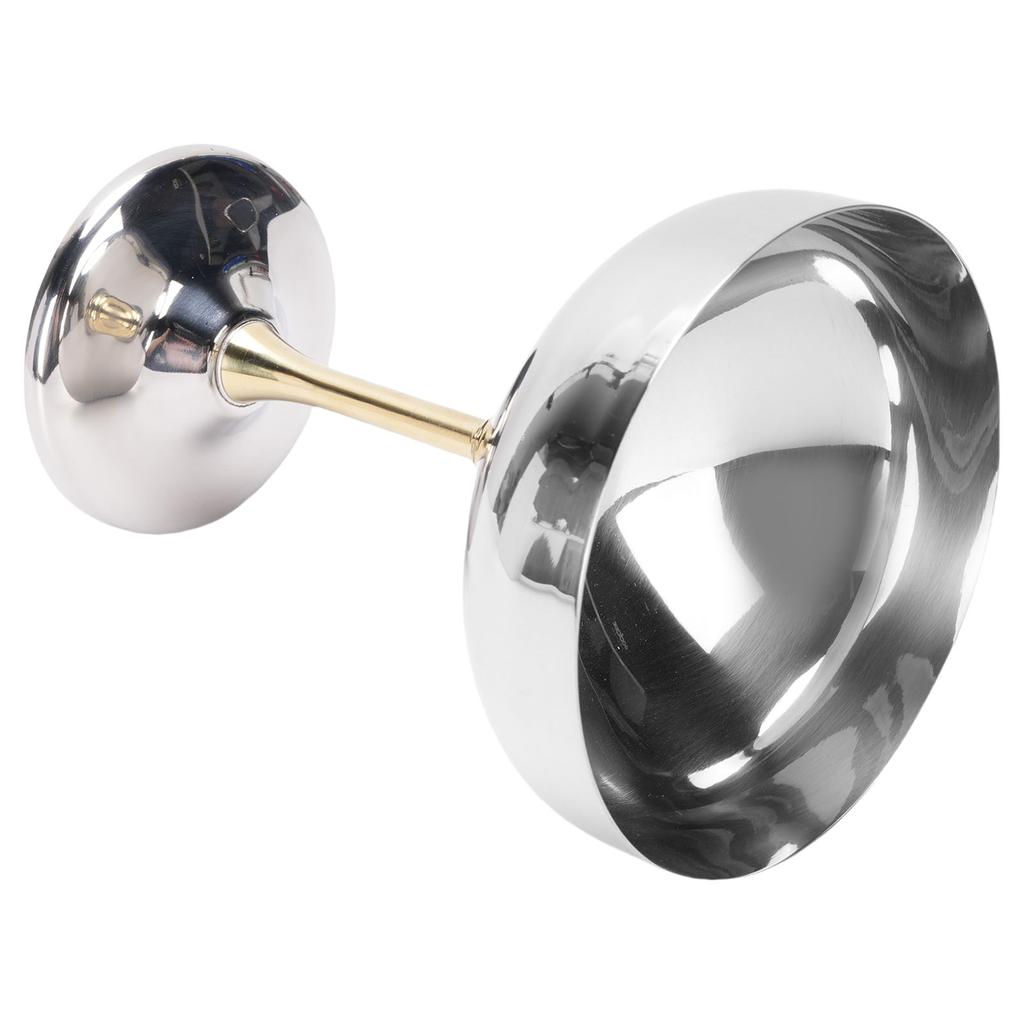 Ice Cream Serving Cup Stainless Steel Footed Ice Cream Cup for Dessert Fruit Salad Pudding B