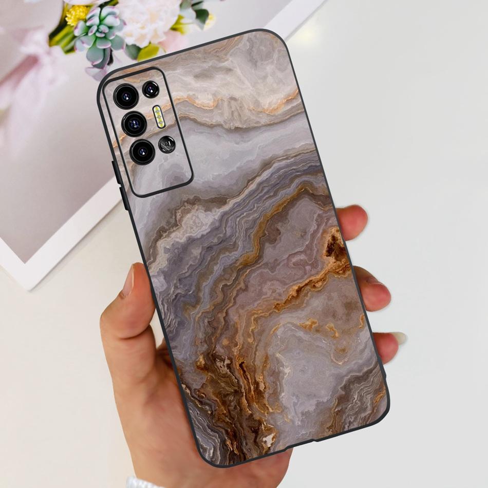 Чехол для Tecno Pova 2 Pova2 LE7 LE7n Модный Крутой Рисунок Черный Силикон Мягкие Чехлы для Телефона Tecno Pova 2