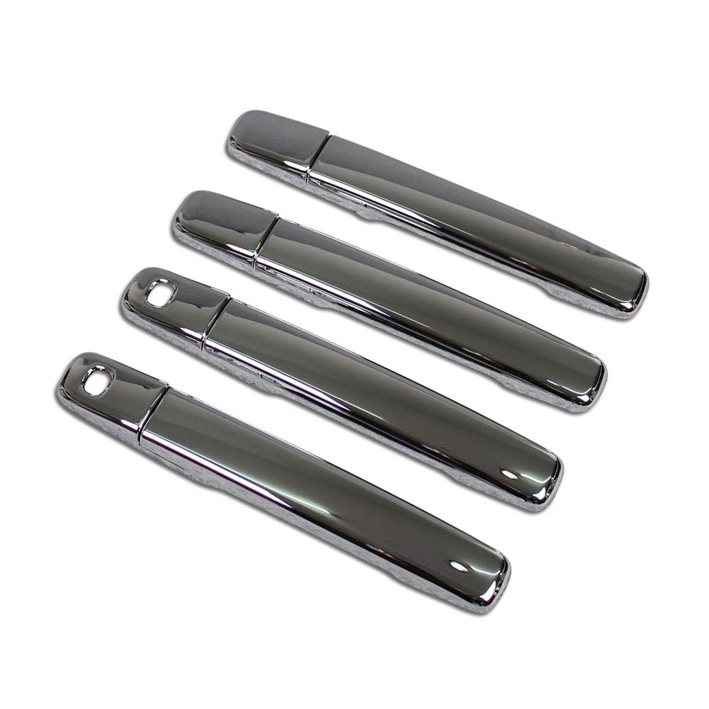 RUIQ Chrome Outer Door Handle Covers for Mitsubishi EK X and EK Wagon B30 Specially Designed for the Mitsubishi EK X and EK (Full Coverage) Series.