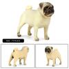 Oenux Dog Animals Model Husky German Shepherd Rottweiler Saint Bernard Action Figure Puppy Figurines PVC Collection Toy Kid Gift