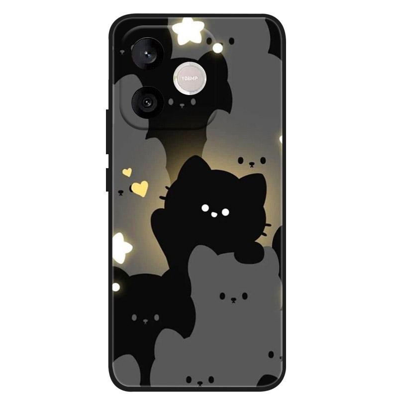 For Honor 600 Lite Case Luxury Painting Soft Silicone Back Cover LNA-NX1 Phone Casing For Honor 500 Smart TPU Shockproof Bumper