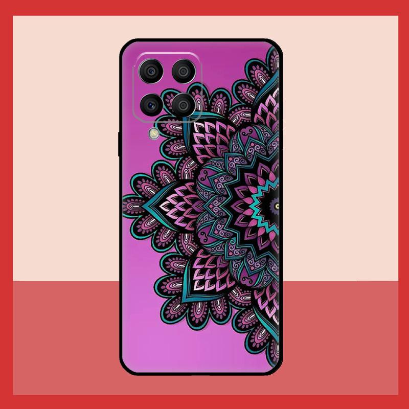 Mandala Chakra Yoga Case For Samsung Galaxy M52 M32 M53 M16 M11 M21 M31 M35 M12 M13 M14 M15 M36 M56 M55 M34 M54