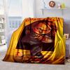 Chucky's Halloween Horror Blanket Flannel Blanket for bed, sofa, Camping, Hiking, Picnic Essentials, gift for family Fan gifts