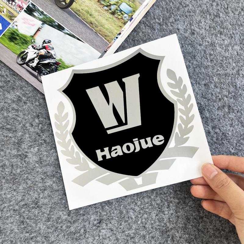 Светоотражающие наклейки для ветрового стекла Haojue UHR150, AFR125 и TR300